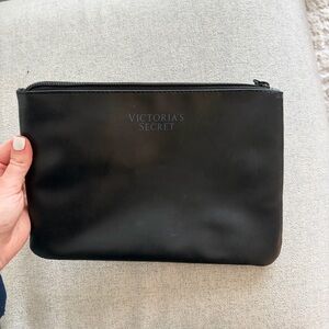 Victoria's Secret Black Cosmetic Pouch